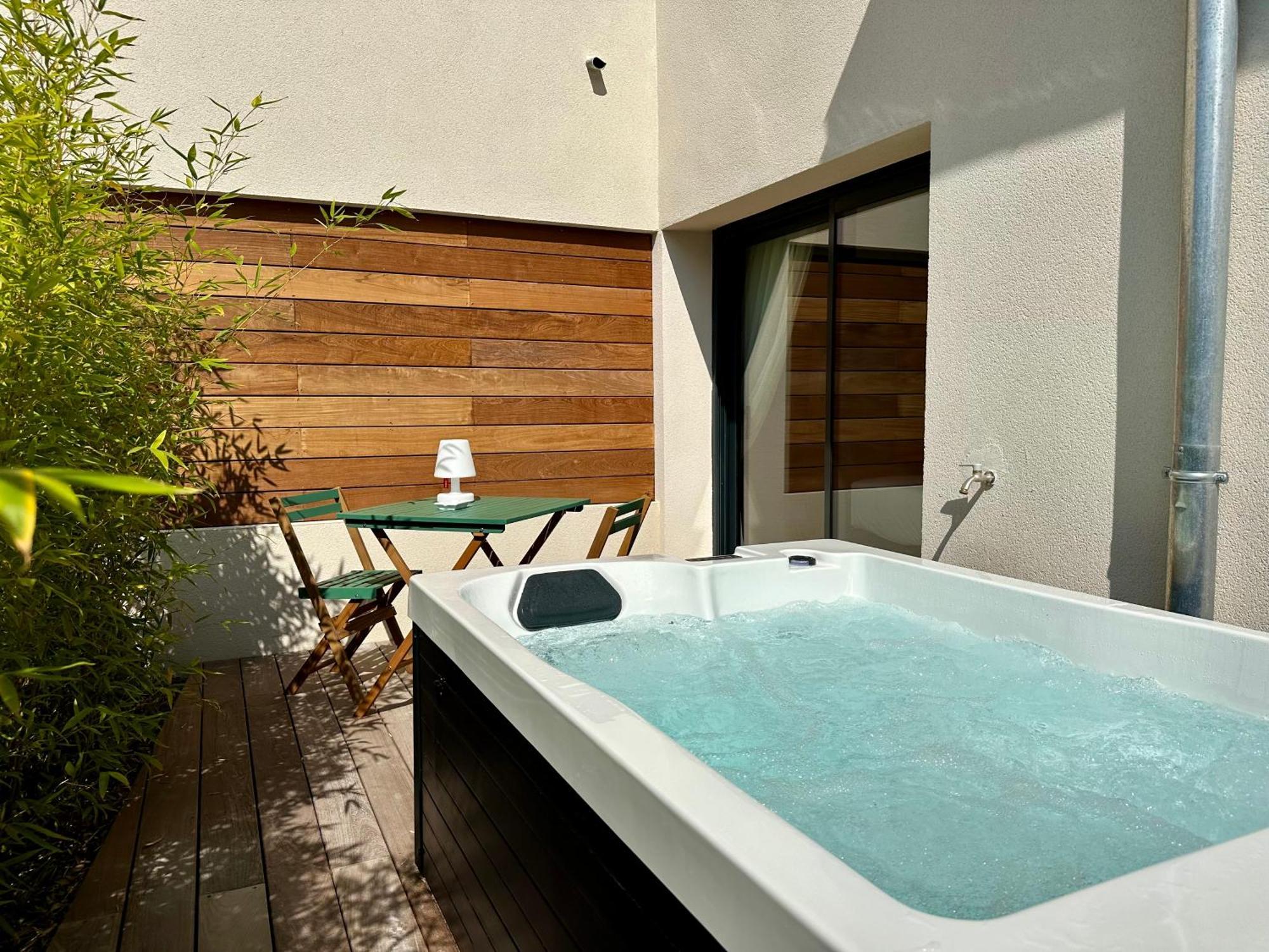 Les Vagues Hotel & Spa Arcachón Exterior foto